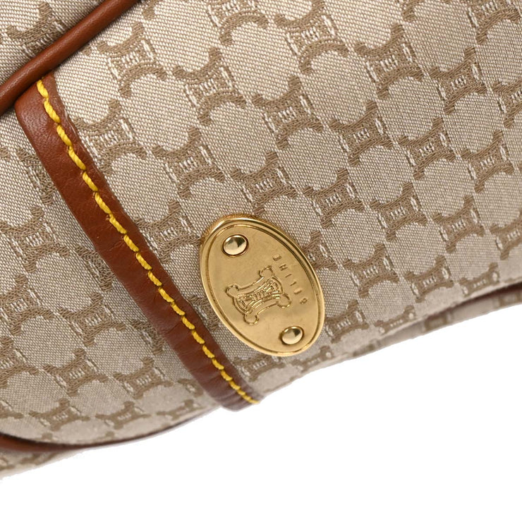 Celine Beige Canvas Macadam Boogie Tote Handbag YS00/14 177602
