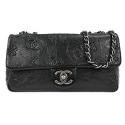 Chanel Black Calfskin Icon Shoulder Bag 177604