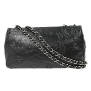 Chanel Black Calfskin Icon Shoulder Bag 177604