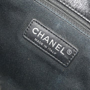 Chanel Black Calfskin Icon Shoulder Bag 177604