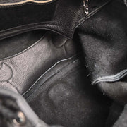 Chrome Hearts Black Leather Gunslinger Backpack 177611