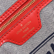 Louis Vuitton Monogram Denim Neverfull MM Shoulder Tote Bag M44981 AR5109 177612