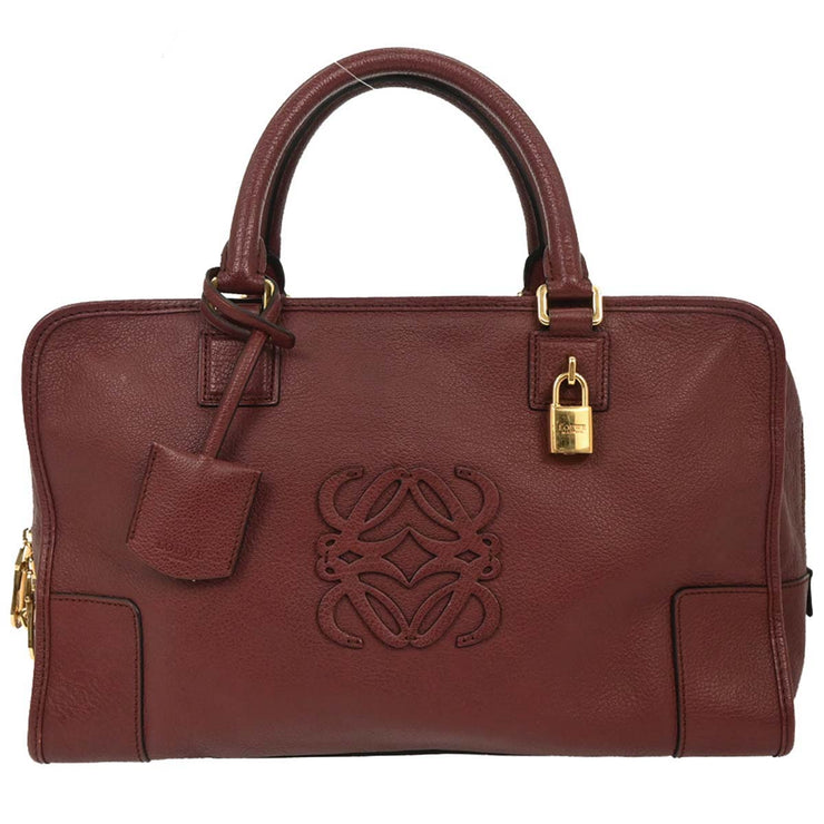 Loewe Bordeaux Amazona 36 Handbag 011004 177614