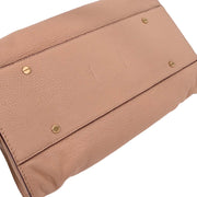 Chloe Beige Leather Everston 2way Shoulder Handbag 177617