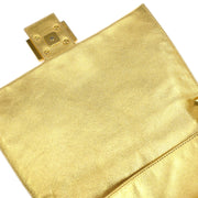 Fendi Gold Lambskin Mamma Baguette Handbag 2211 26325 009 177618