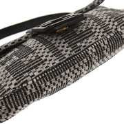 Fendi Gray Felt Zucca Baguette Handbag 2201-8BR600-WZP-089 177627