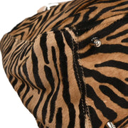 Fendi Brown Pony Hair Handbag 177640