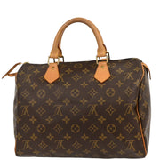 Louis Vuitton Monogram Speedy 30 Handbag M41526 AA1005 177645
