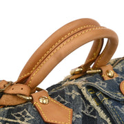 Louis Vuitton Blue Monogram Denim Patchwork Speedy 30 M95380 TH2007 177646