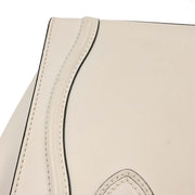 Celine White Leather Micro Luggage Tote Bag W-ZP-0182 177648