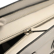 Celine White Leather Micro Luggage Tote Bag W-ZP-0182 177648