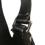 Gucci Black Horsebit GG Handbag 114915 002058 177650