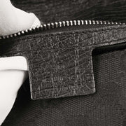 Gucci Black Horsebit GG Handbag 114915 002058 177650