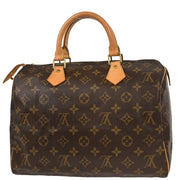 Louis Vuitton Monogram Speedy 30 Handbag M41526 AA1024 177651