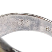Hermes Horse Shoe Ring SV925 18KYG #51 #49 177654