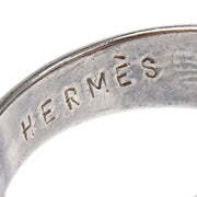 Hermes Horse Shoe Ring SV925 18KYG #51 #49 177654
