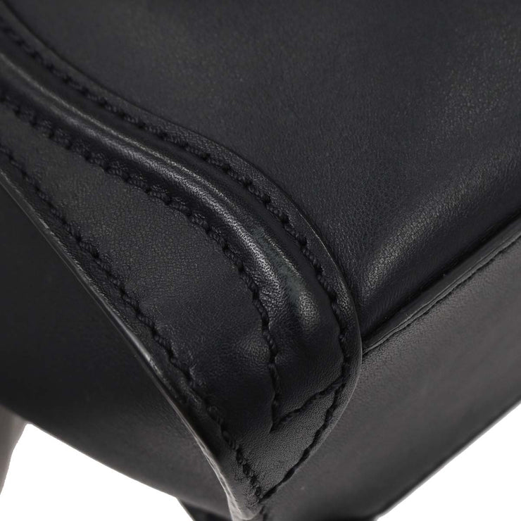 Celine Navy Leather Nano Luggage Tote Bag F-ZP-0133 177655