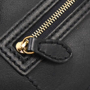 Celine Navy Leather Nano Luggage Tote Bag F-ZP-0133 177655