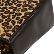 Christian Dior Beige Pony Hair Lady Dior 2way Handbag MA-0997 177661