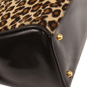 Christian Dior Beige Pony Hair Lady Dior 2way Handbag MA-0997 177661