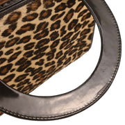 Christian Dior Beige Pony Hair Lady Dior 2way Handbag MA-0997 177661