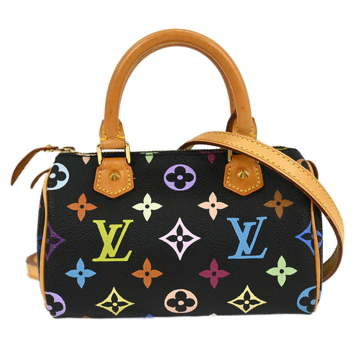 Louis Vuitton Multicolor Mini Speedy 2way Handbag M92644 TH1003 177662