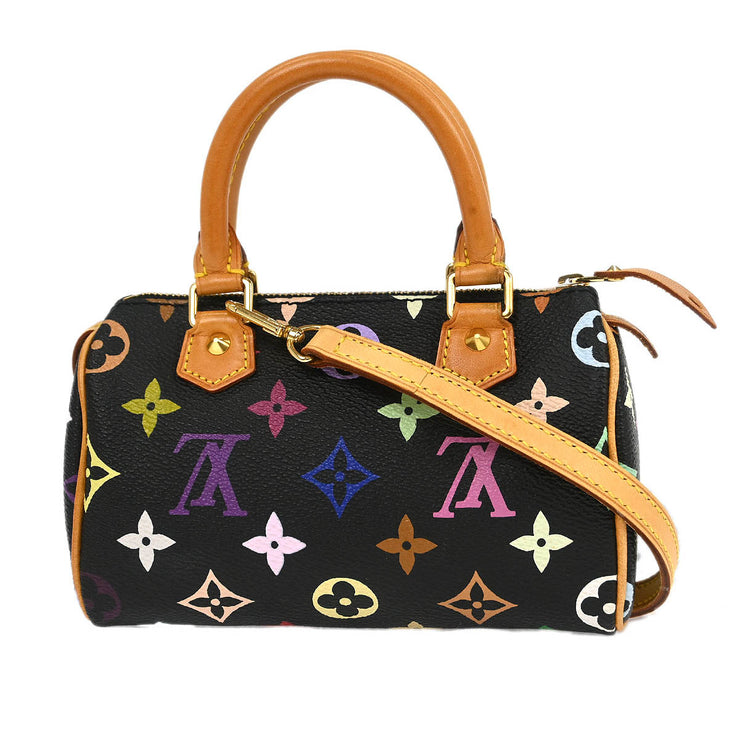 Louis Vuitton Multicolor Mini Speedy 2way Handbag M92644 TH1003 177662