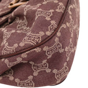 Celine Bordeaux Paris Macadam Shoulder Bag CY00/24 177666