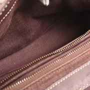 Celine Bordeaux Paris Macadam Shoulder Bag CY00/24 177666