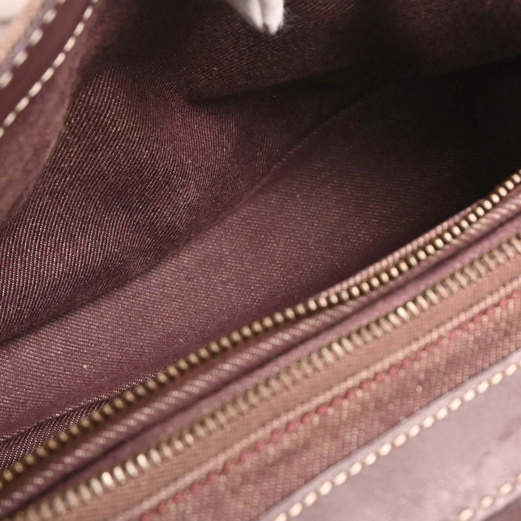 Celine Bordeaux Paris Macadam Shoulder Bag CY00/24 177666