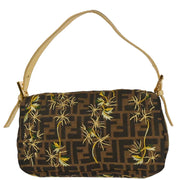 Fendi Gold Embroidered Zucca Baguette Handbag 2731.26424.018 177667