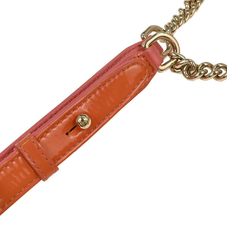 Boy Chanel Clear Pink PVC Patent leather Shoulder Bag 177668