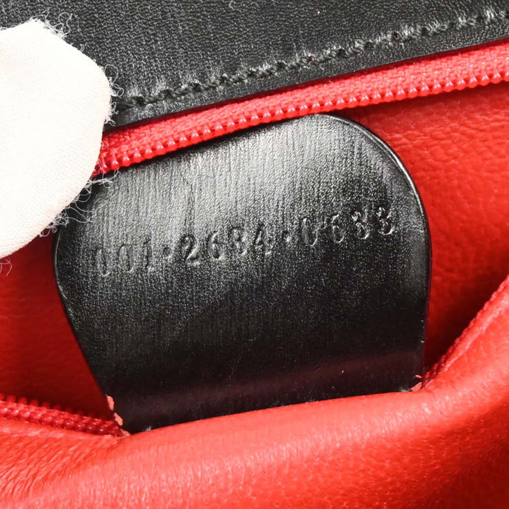 Gucci Black Bamboo 2way Handbag 001.2684.0633 177669