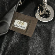 Chanel Black Lambskin Shoulder Bag 177673