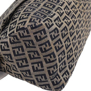 Fendi Navy Gray Zucchino Mamma Baguette Handbag 2305.26325.018 177677