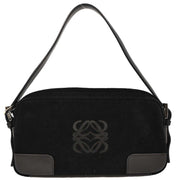 Loewe Black Suede Handbag 070407 177679