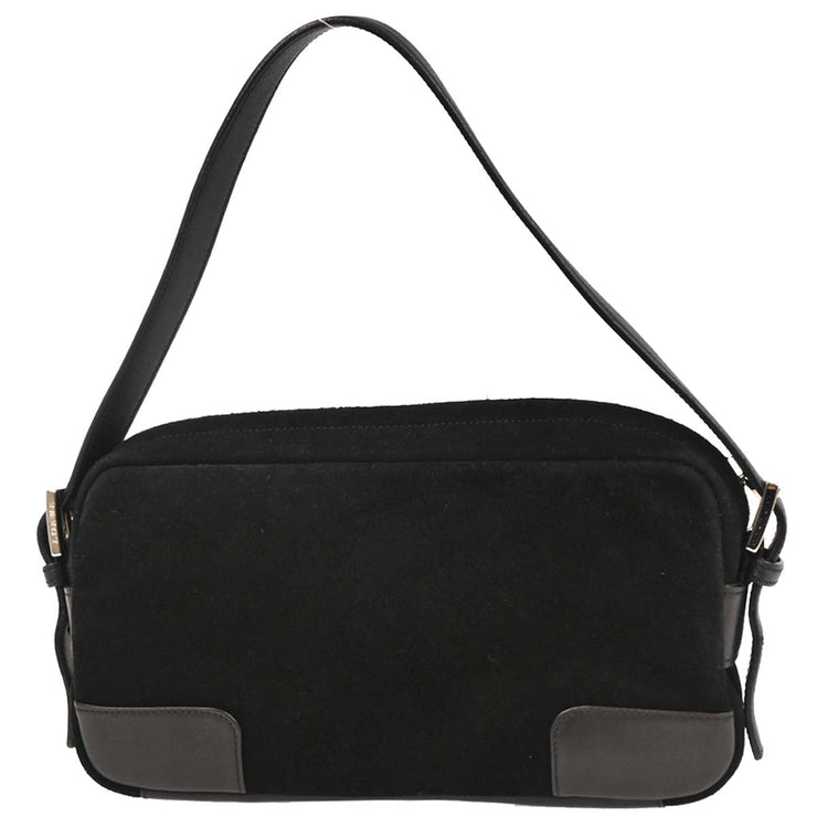 Loewe Black Suede Handbag 070407 177679