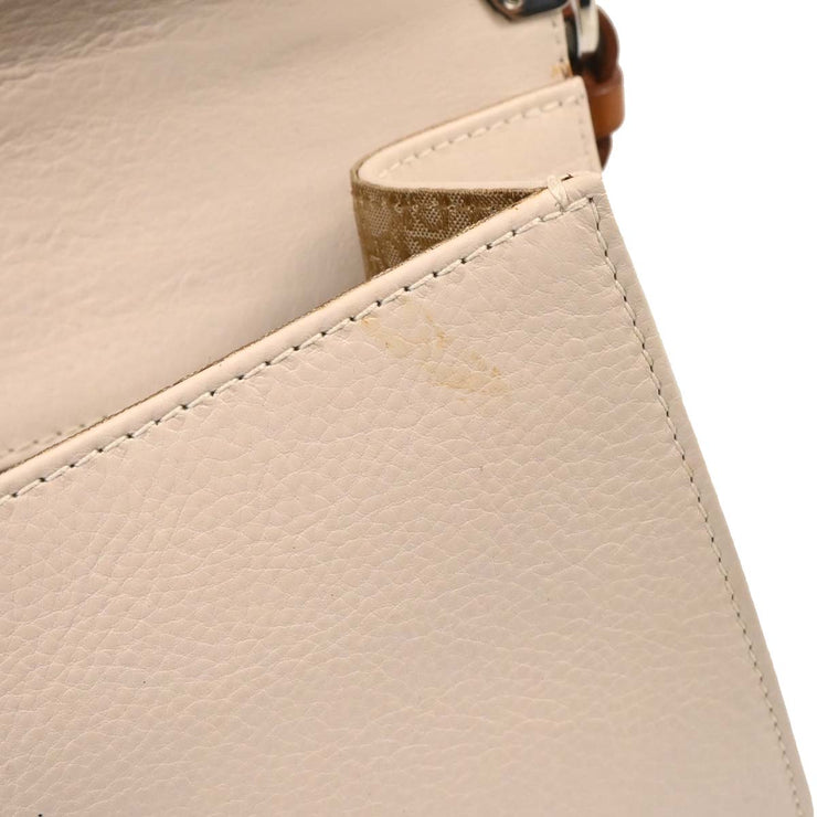 Christian Dior Brown Beige D Trick Shoulder Bag 05-MA-0074 177682