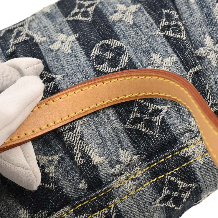 Louis Vuitton Blue Monogram Denim Mini Pleaty Raye Handbag M95333 SR1016 177683