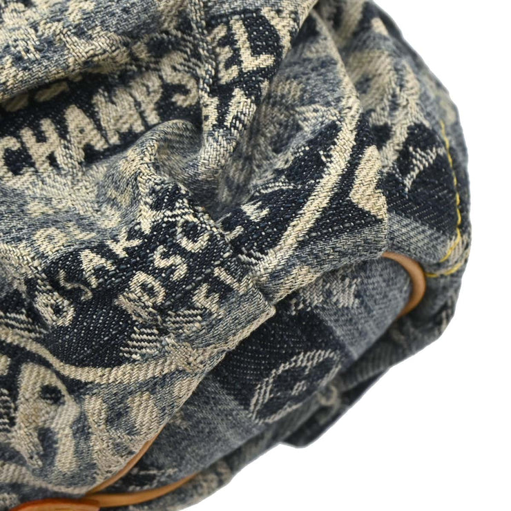 Louis Vuitton Blue Monogram Denim Mini Pleaty Raye Handbag M95333 SR1016 177683