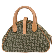Christian Dior Green Double Saddle Trotter Handbag PZ0701 177700