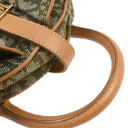 Christian Dior Green Double Saddle Trotter Handbag PZ0701 177700