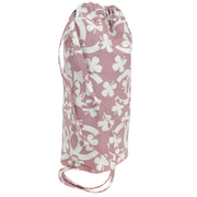 Chanel Pink Canvas Drawstring Shoulder Bag 181990