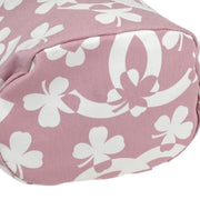 Chanel Pink Canvas Drawstring Shoulder Bag 181990