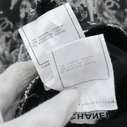 Chanel Setup Suit Camisole Top Skirt Black 06P #34 182163
