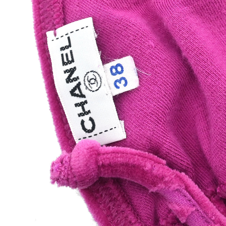 Chanel Swimwear Swimsuit Bras Purple #38 182195