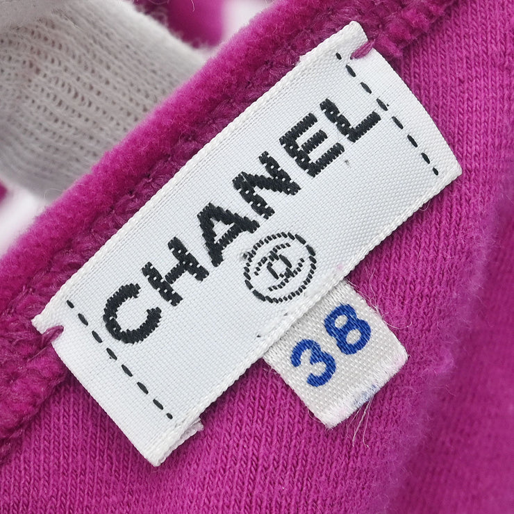 Chanel Swimwear Swimsuit Bras Purple #38 182195