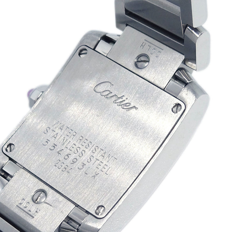 Cartier Tank Francaise SM Ref.W51030Q3 Quartz Watch SS Christmas Limited 184510