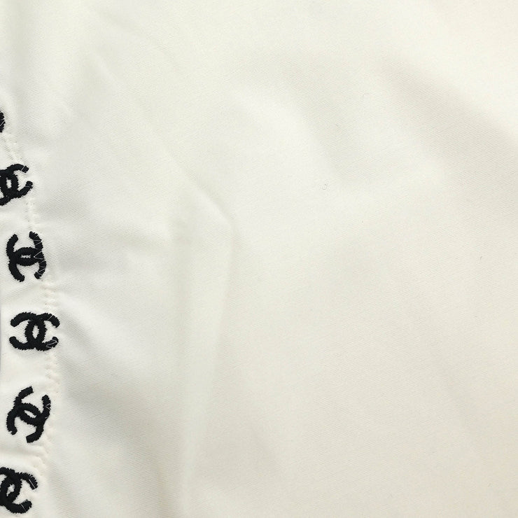 Chanel Cropped Sleeveless Top White 97C #38 185221