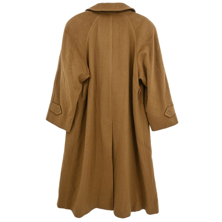 Burberrys Double Breasted Coat Brown 8 CH89D E 55598/4 185270